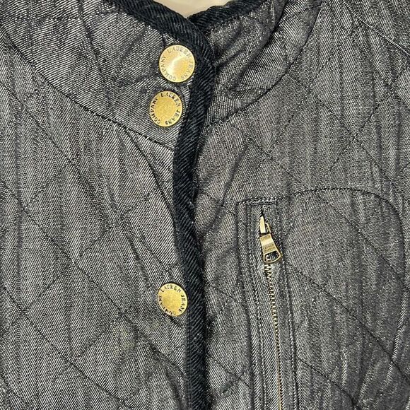 Lauren Ralph Lauren Quilted Jacket Gray Size Large - Picture 2 of 5